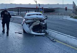 Başakşehir'de 5 aracın karıştığı zincirleme kaza: 2 yaralı