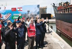 Lübnan’a gidecek yardım gemisi, Mersin'den yola çıktı