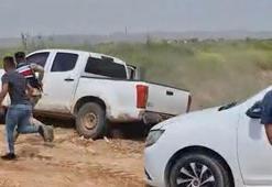 Suriye-Türkiye sınırında, insan kaçakçılarıyla kovalamaca anı kamerada: 3 gözaltı