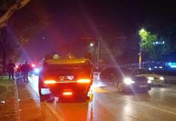 Bursa'da iki otomobil çarpıştı: 1 yaralı