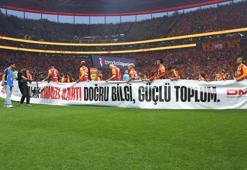 Derbi maçta 'Dezenformasyona Kırmızı Kart' mesajı