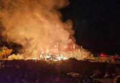 Manisa’da müstakil evde yangın: 1 kişi dumandan etkilendi