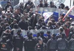 Taksim'de izinsiz gösteriye polis müdahale etti: 46 gözaltı