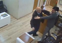 Belediye personeline satırlı saldırının görüntüleri ortaya çıktı