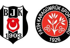 Beşiktaş ile Fatih Karagümrük berabere kaldı