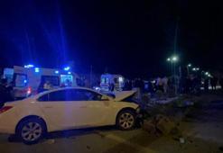 Kayseri'de iki otomobil çarpıştı: 4 yaralı