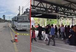 Babasının kullandığı minibüsün altında kalan Salih toprağa verildi