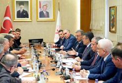 Bakanlıkta maden işçileri ve işveren arasında toplantı