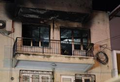 İzmir’de evde çıkan yangında baba öldü, oğlu entübe edildi