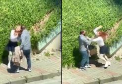 Maltepe’de tartıştığı kadını sokak ortasında yumruklayarak darbetti