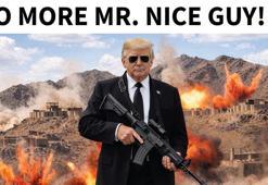 Trump'tan silahlı fotoğrafla İran'a mesaj: Yakında akıllansalar iyi olur