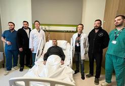 Karın ağrısı ve şişkinlik şikayetiyle hastaneye gitti; 8 kiloluk böbreği ameliyatla alındı