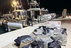Balıkesir açıklarında teknede 158 kilo uyuşturucu ele geçirildi: 2 gözaltı