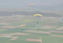 Türkiye Yamaç Paraşütü Hedef Yarışması Gaziantep 2026 başladı