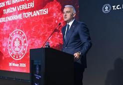 Bakan Ersoy 2026 yılının ilk çeyreğine ait turizm verilerini açıkladı