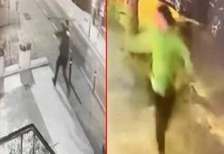 Kadıköy’de mekandan çıkarılan kişinin ateş açtığı anlar kamerada; polis bacağından vurarak yakaladı