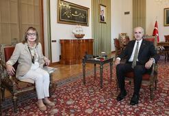 TBMM Başkanı Kurtulmuş, Bosna Hersek'in Ankara Büyükelçisi Colakovic'i kabul etti