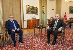 TBMM Başkanı Kurtulmuş, Cezayir Büyükelçisi Guennad'ı kabul etti