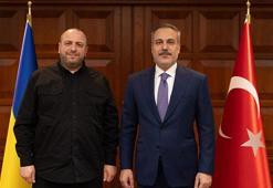 Bakan Fidan, Ukrayna Milli Güvenlik ve Savunma Konseyi Sekreteri Umerov ile görüştü