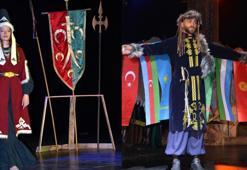 Türk dünyasının kültürel mirasını yeniden tasarlayıp, defileyle tanıttılar