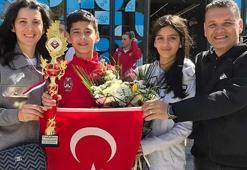 14 yaşındaki milli karateci Görkem dünya ikincisi oldu: Başarılarımı birincilikle taçlandırmak istiyorum