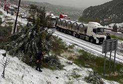 Antalya'da mayıs ayında kar sürprizi