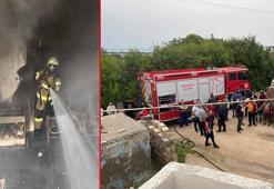 Mardin'de evde çıkan yangında 4 çocuk dumandan etkilendi