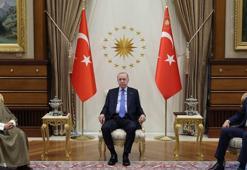 Cumhurbaşkanı Erdoğan, Kuveyt Dışişleri Bakanı Al-Sabah'ı kabul etti