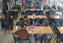 Başakşehir'de yiyip içip hesabı ödemeden kaçtılar; bitiremediği ayranı da yanında götürdü