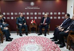 Milli Savunma Bakanı Yaşar Güler, Lübnan Silahlı Kuvvetler Komutanı Korgeneral Haykal ile görüştü
