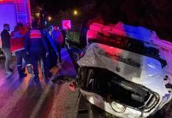 Kütahya’da otomobil takla attı: 4 yaralı