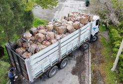 76 ton atık geri dönüştürüldü; 1200 ağacın kesilmesi önlendi