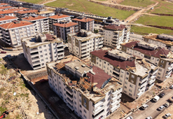 Gaziantep’te fırtınanın hasar tespiti sürüyor; çatılardaki zarar dron kamerasında