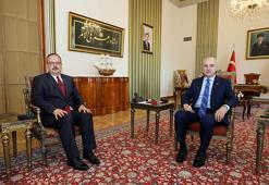 TBMM Başkanı Kurtulmuş, Ankara Valisi Canbolat'ı kabul etti
