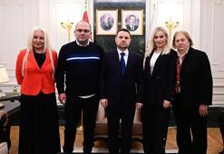 Bakan Gürlek, Çağla Tuğaltay’ın ailesini kabul etti