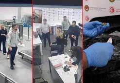 İstanbul Havalimanı’nda 19 kilogram uyuşturucuyla yakalanan 2 İngiliz yolcu kamerada