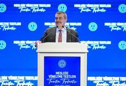 Bakan Tekin: Mesleğe yönlendirmedeki doğru adımlar bize ciddi katkı sağlayacak