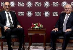 MİT Başkanı Kalın, SAHA 2026'da Bakan Güler'i ziyaret etti