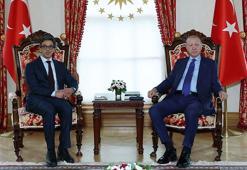 Cumhurbaşkanı Erdoğan, BAE Devlet Başkanı yardımcısı Şeyh Mansur Bin Zayid Al Nahyan’ı kabul etti