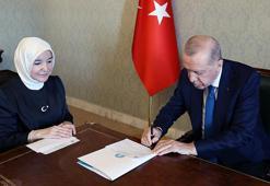 Cumhurbaşkanı Erdoğan, Darülaceze'ye kurban bağışı yaptı