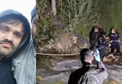 Serinlemek için şelaleye giren zihinsel engelli İsmail, boğuldu