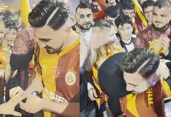 Şampiyonluk kutlamasında sürpriz evlilik teklifi
