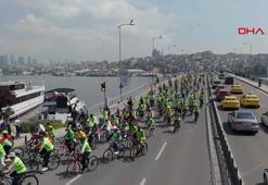 Gazze için yüzlerce kişi pedal çevirdi