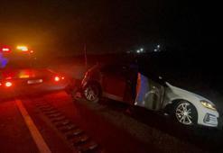 Kayseri'de iki otomobil çarpıştı; anne ve oğlu yaralandı