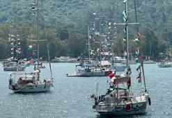 Küresel Sumud filosu Marmaris'te