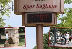 Adana'da termometreler 35 dereceyi gösterdi