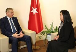 İçişleri Bakanı Çiftçi, Moğolistan Başbakan Yardımcısı Nomtoibayar ile görüştü
