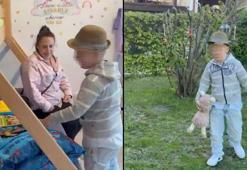 Nazar, 7 yıl sonra kavuştuğu annesi ve kız kardeşiyle yaşayacağı Almanya’daki evinde görüntülendi
