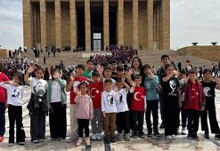 Öğrencilerin Anıtkabir hayali gerçek oldu