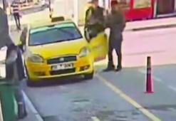 Taksisini götürmeye kalkışan kişiyi peşinden koşup yakaladı